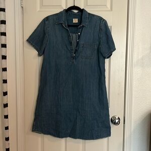 Gap denim mini dress